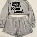 Sweat Short Set Gray Size XS Photo 1