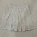 Alo Yoga Varsity Tennis Skirt- White Photo 2