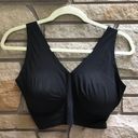 Krass&co True & . True Everybody Women's V-Neck Bra Bralette Black XL Photo 3