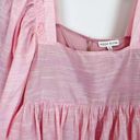 Moon River   Pink Peplum Top Photo 3