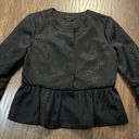 BCBGMAXAZRIA EUC BCBG Giselle black jacket - size S Photo 9