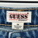 Guess  Womens Denim Blue High Rise Wide Leg Crop Jeans Size 26 Photo 1