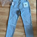 RE/DONE Brand New  90’s High Rise Ankle Crop Jeans - Sz 30 Photo 1