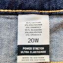 Ava & Viv  Power Stretch Jean Shorts 4” Inseam Size 20W NWT NEW! Photo 2