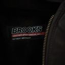 Brooks  LEATHER SPORTSWEAR Detroit chocolate brown leather biker jacket size S Photo 2