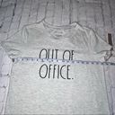 Rae Dunn  Women’s Out of Office Short Sleeve Graphic Tee Sz S Photo 8