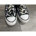 Converse  Run Star Women 6 Platform High Top Paint Splatter Black Canvas Photo 2