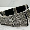 Chico's  Vintage Studded Silver Tone Stretch Belt Size Small S Medium M Womens Photo 4