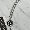 Ellen Tracy  Hammered Metal Dual Tone Metal Chain Link Belt Size Small S Photo 7