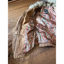 Moda Vintage 90s  International Brown Leather Jacket with Faux Fur Trim - Small Photo 10