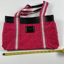 Tommy Hilfiger  Pink Monogram Tote Bag Photo 5