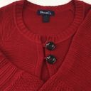 Denim & Co sweater jacket M Red Size M Photo 14