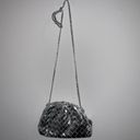 ZARA Full Grain Woven Pouch/ Shoulder/ Clutch Bag - silver Photo 4