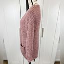 Love Tree  Popcorn Eyelash Knit Cardigan Size Medium Photo 11