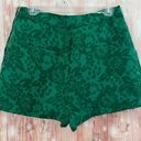 English Factory  Green Floral Pleated Shorts Photo 4