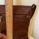 Vera Pelle  brown pebbled leather crossbody ITALY Photo 3