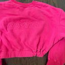 bo + tee Pink Cropped Sweater Photo 3