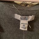 Croft & Barrow Plus Size Womens gray cardigan sweater size 4X New Photo 1