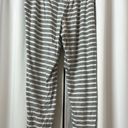 Target Gray & White Striped Two Piece Cotton Pajama Matching Set Size Medium Photo 10