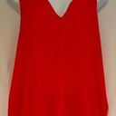 Bobeau Woman’s  Tank top orange Size L Photo 0