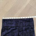 Kirkland Signature  Snakeskin Knit Workout Leggings Black Blue Size Small Photo 6