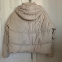 ZARA Faux Leather Puffer Jacket Photo 1