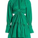 A.L.C. Green Cut Out Mini Dress Photo 0