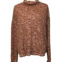 Universal Threads NWOT Burnt Orange Marled Turtleneck Sweater New Photo 2