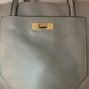 Steve Madden  Light Gray Pleather Tote Bag Photo 9