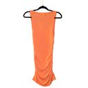 l*space Wildwood Tank Smocked Tangerine Orange Colored Dress Size Small NEW Photo 3