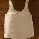 Hollister White Tank Top Photo 0