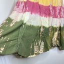 Tracy Evans  Limited Long Tie Dye Skirt Size Large Fold Over Waist Boho Hippie Photo 2