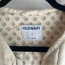 Old Navy Quilted Bomber Jacket - Cream - Small Photo 1