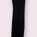 Double Zero  Black Ribbed Midi Dress Photo 0