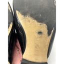 Marc Fisher  Leather Black Mules Classic Silver Detail Size 8.5M Photo 5