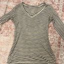 Mossimo Supply Co Mossimo Black And White Striped Long sleeve Photo 0