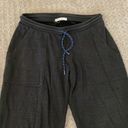 Marine layer  Dark Gray Drawstring Jogger Lounge Pants Photo 2