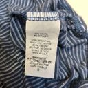 Vintage Havana NWT  Blue Striped Off the Shoulder Bell Sleeve Crop Top size Small Photo 6