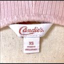 Candie's Light Pink Open Shoulder Bodysuit w/ Corset Style Neckline, XS Photo 5