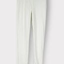 Naked Wardrobe  Leggings Women's XS White Ribbed Textured V-Cut Waistband NWOT Photo 1