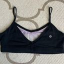 Lululemon  black no padding yoga lounge light support bra Photo 3