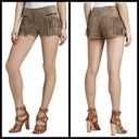 BCBGMAXAZRIA 💕💕 Western Faux Suede Fringe Shorts Photo 3