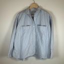 Everlane  The Boxy Oxford striped size medium Photo 5