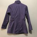 Free Country Authentic Lifestyle  Long Sleeve Fleece Lined Coat Purple Small Photo 6