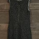 Max Studio  London Size Small sleeveless mini dress tweed black white Photo 4