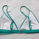 Free People  Rhythm Wave Break Bralette Top in Marine Green Size XL NWT $60 Photo 3