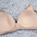 Second Skin Tommy John  Lightly Lined Wireless Bra Beige Tan Nude Size 34A Photo 3