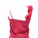 Arden B . Sleeveless Hot Pink Lace Blouson Top Photo 5
