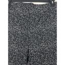 Lane Bryant  Black White Digital Dotted Stretch Capri/Ankle Dress Pants 20W Photo 4