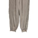 Free People Movement  S Super High Rise Joggers Ankle Length Ruffled Sweatpants Photo 2